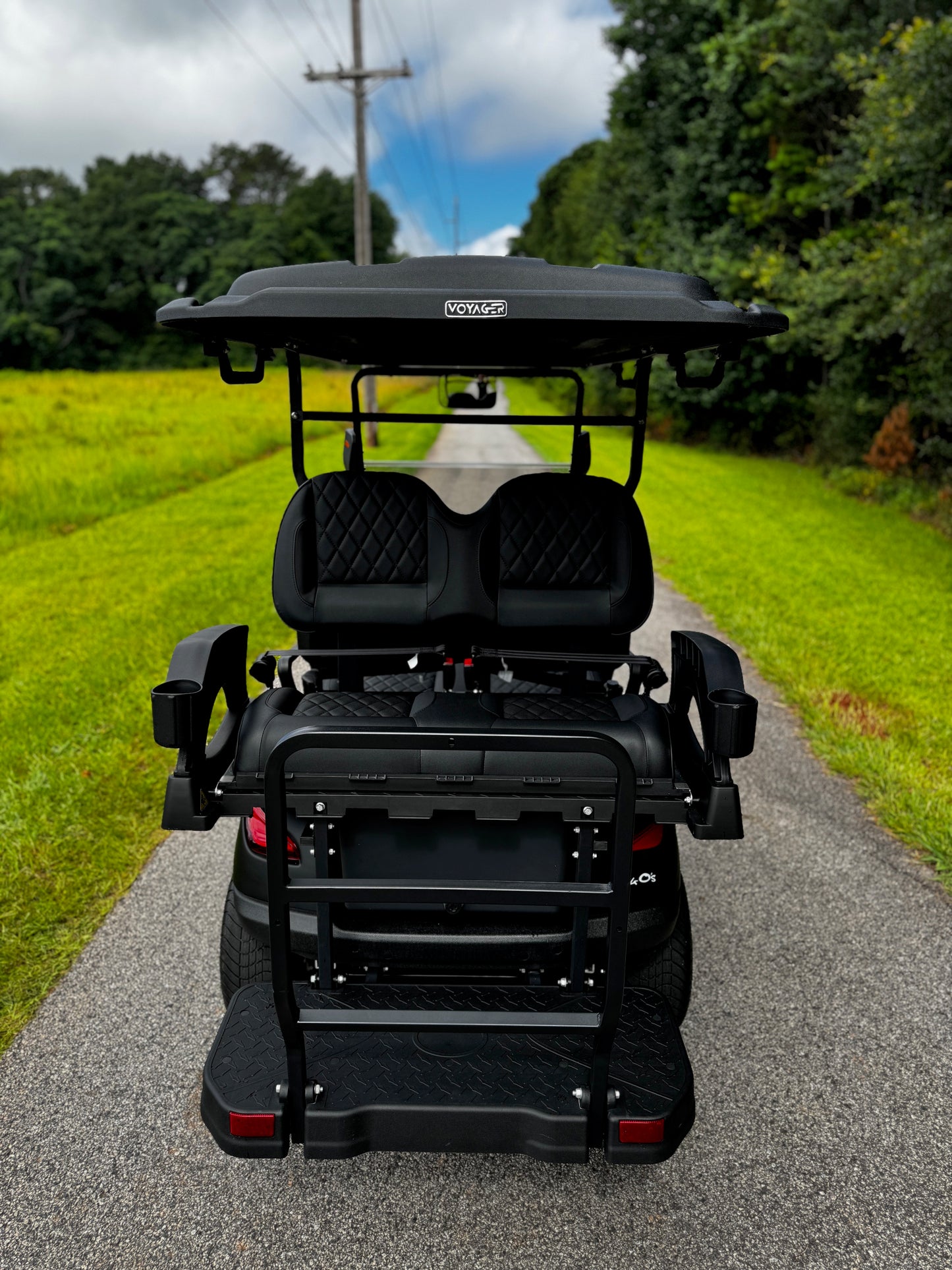 *ON SALE!* Voyager Patriot 4-Passenger 2025 72V Lithium - Midnight Matte $12,495