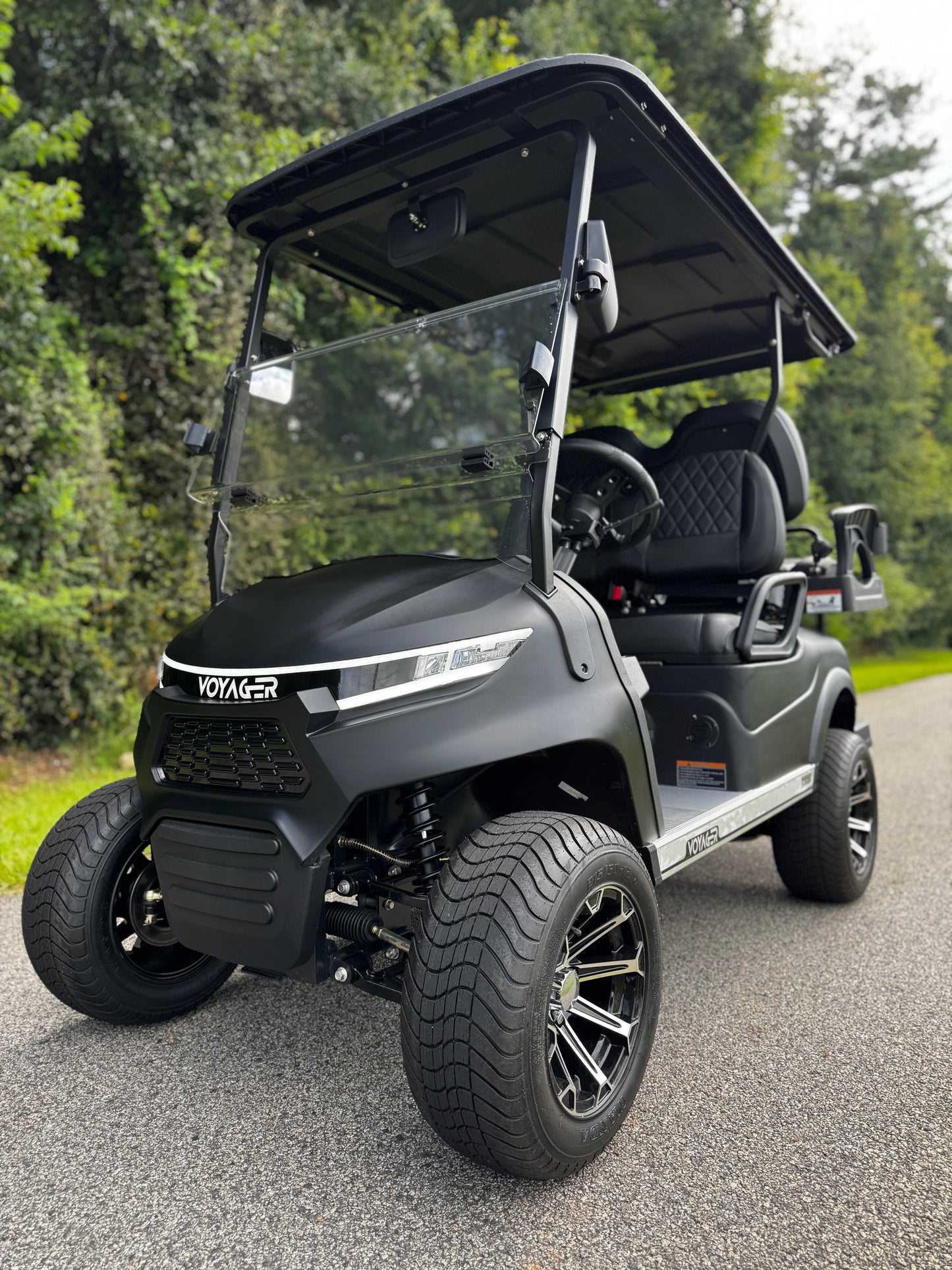 *ON SALE!* Voyager Patriot 4-Passenger 2025 72V Lithium - Midnight Matte $12,495
