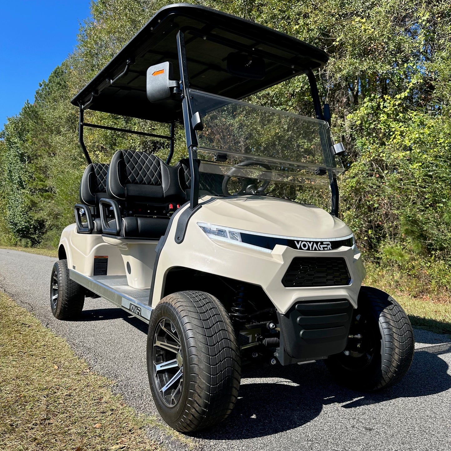 Voyager Patriot - 2025 Forward-Facing with Lithium Battery - Sandy Shore $13,945