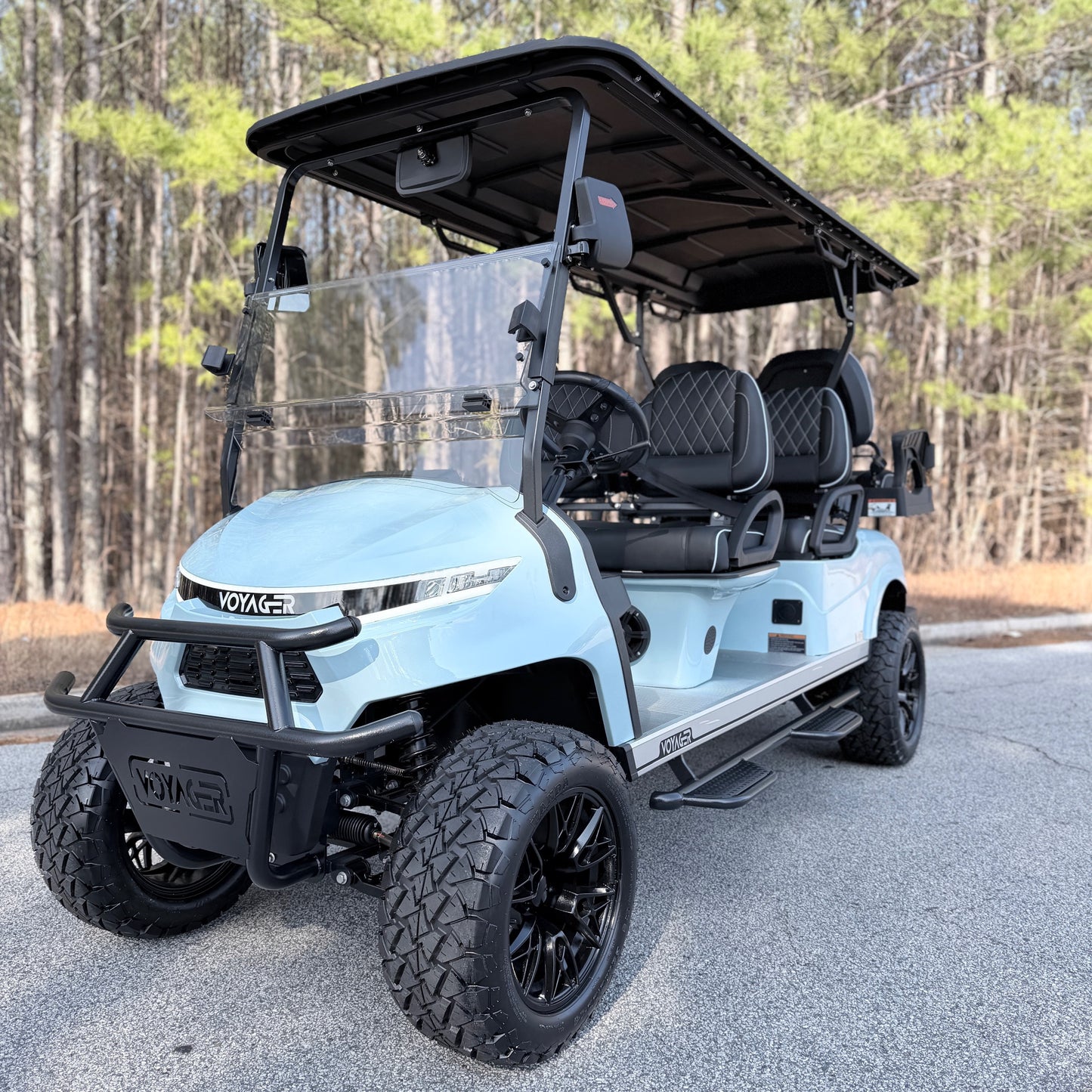 Voyager Patriot Lifted 6-Passenger w Upgrades - 2026 72V Lithium - Blue Skies Ahead $15,335