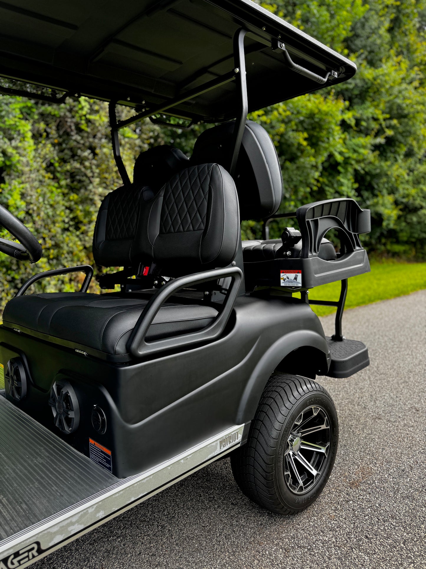*ON SALE!* Voyager Patriot 4-Passenger 2025 72V Lithium - Midnight Matte $12,495