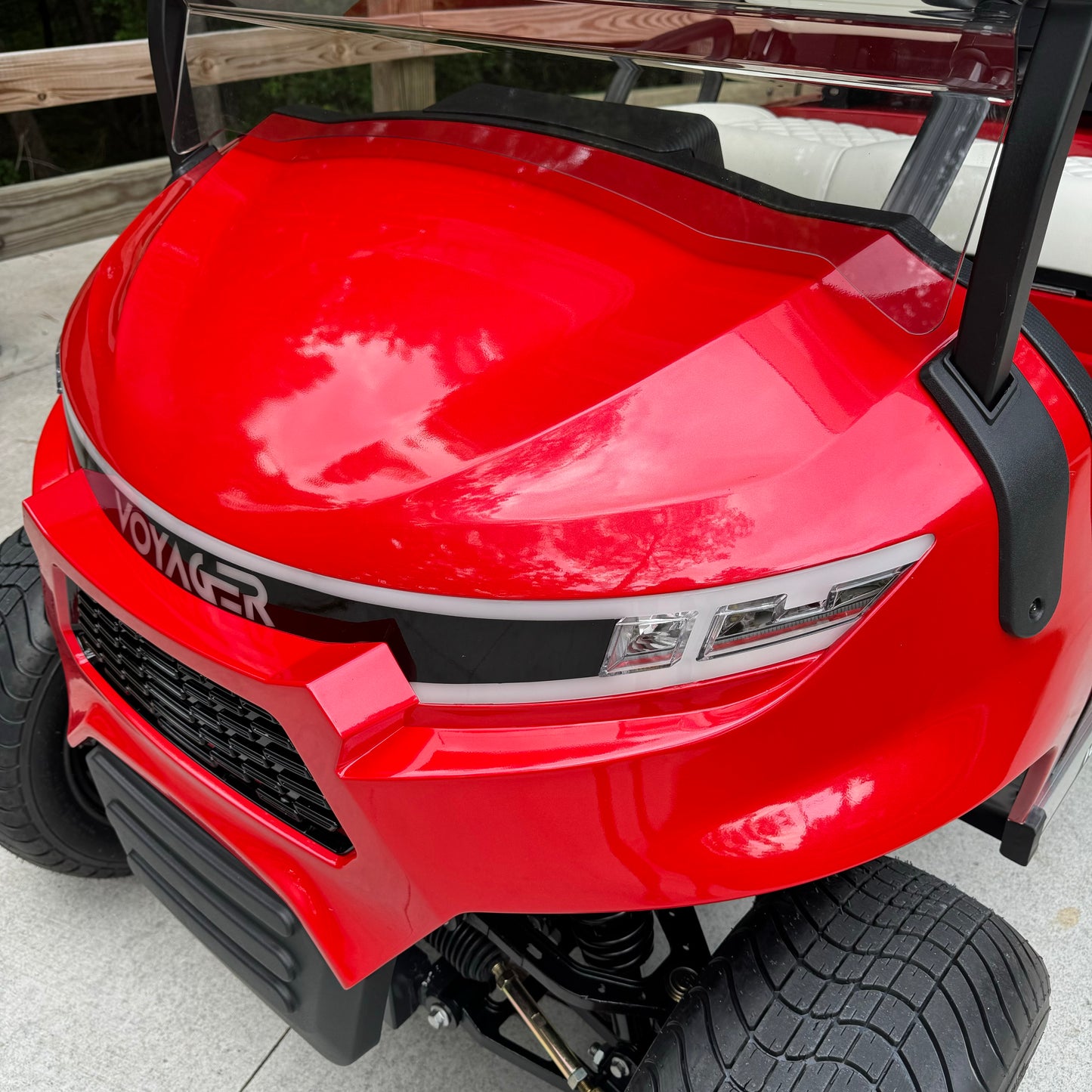 *ON SALE!* Voyager Patriot 4-Passenger 2025 72V Lithium - Wildfire Red $12,495