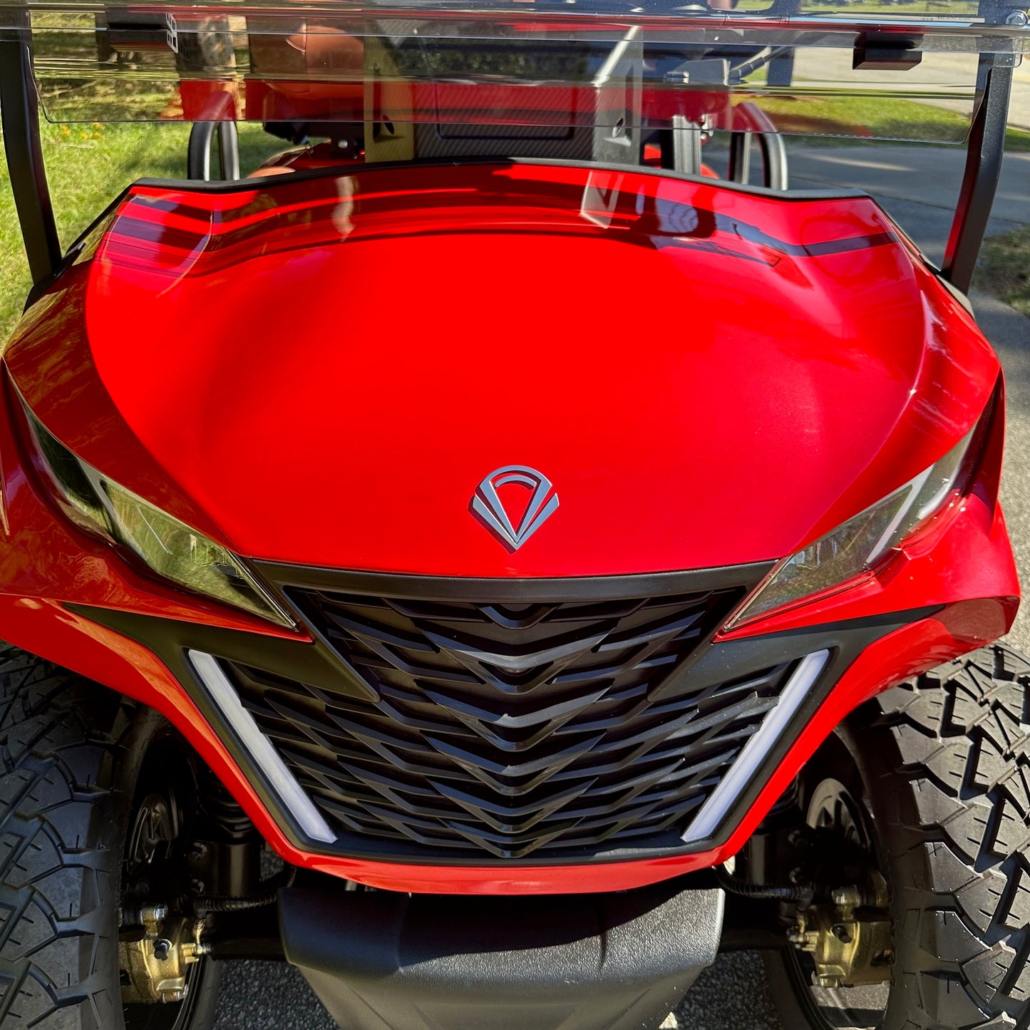 Voyager Rebel - 2025 Lifted with 72V Lithium Battery - Wildfire Red $13,395