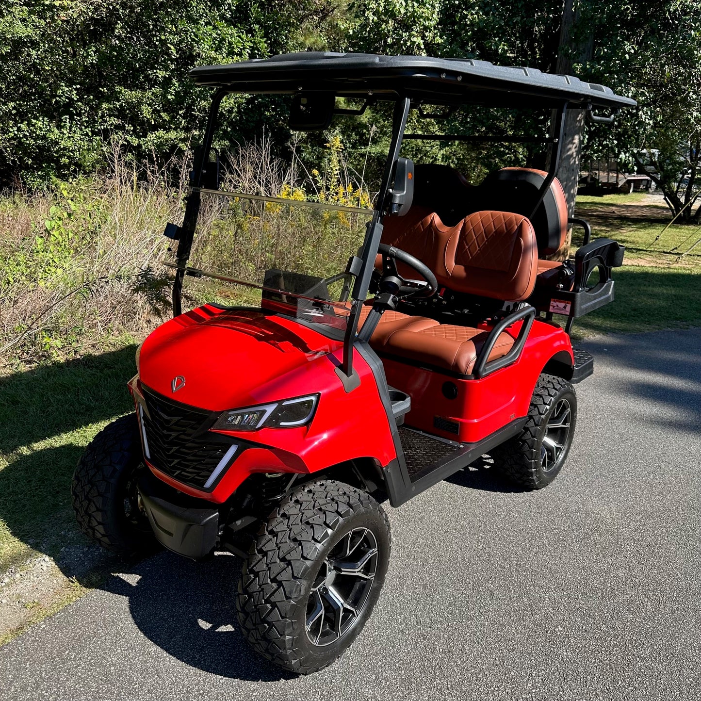 Voyager Rebel - 2025 Lifted with 72V Lithium Battery - Wildfire Red $13,395