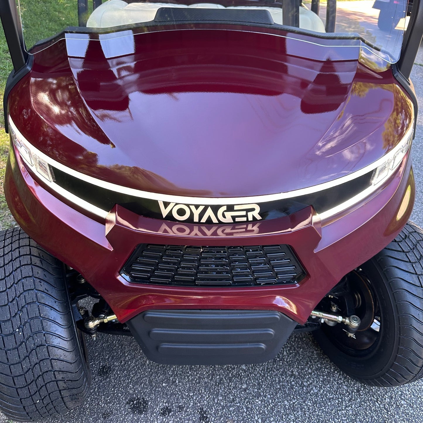 *ON SALE!* Voyager Patriot 4-Passenger 2025 72V Lithium - Canyon Crimson $12,495