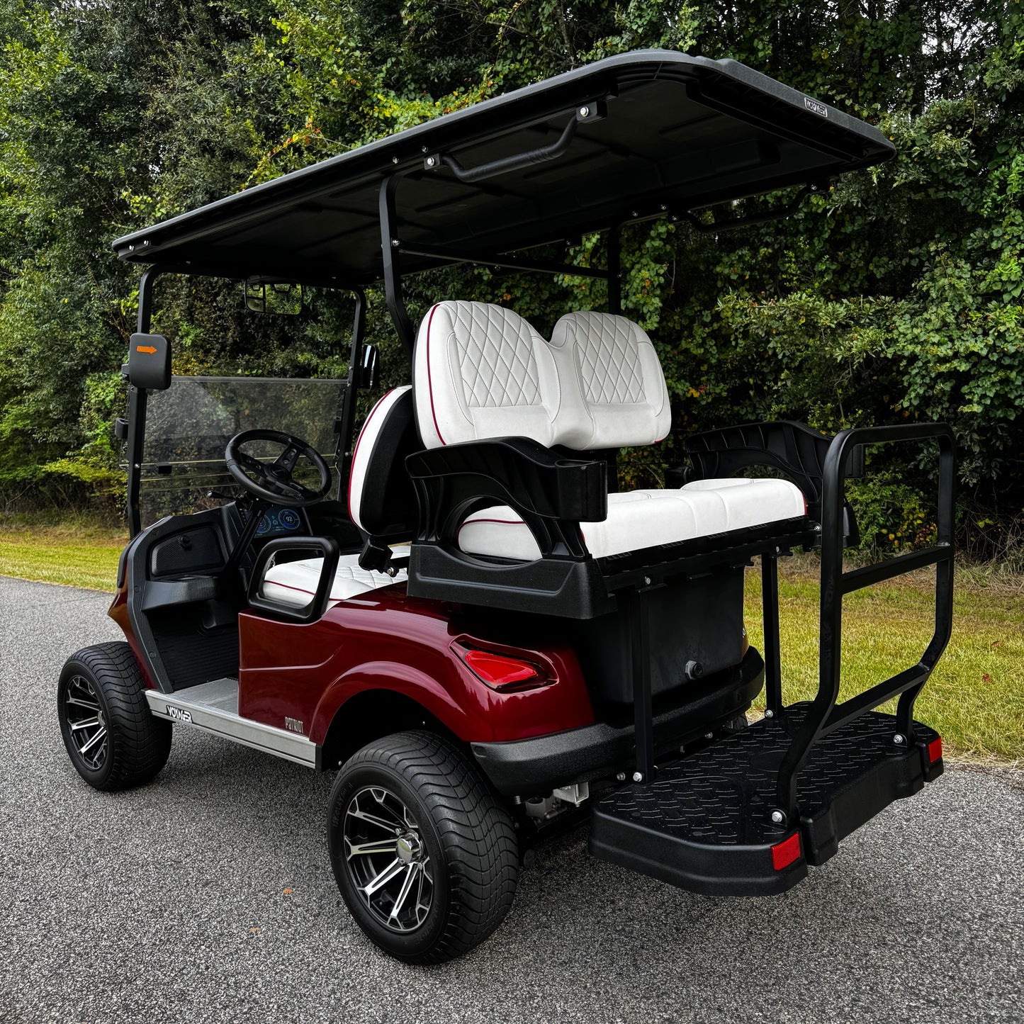 *ON SALE!* Voyager Patriot 4-Passenger 2025 72V Lithium - Canyon Crimson $12,495
