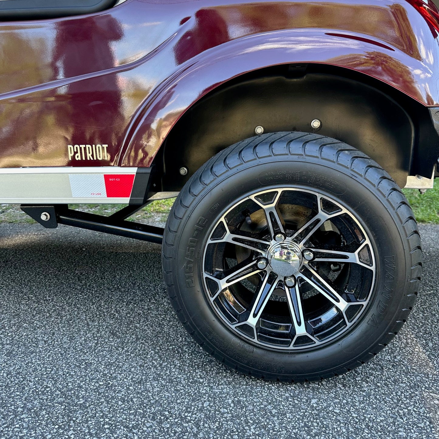 *ON SALE!* Voyager Patriot 4-Passenger 2025 72V Lithium - Canyon Crimson $12,495