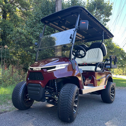 *ON SALE!* Voyager Patriot 4-Passenger 2025 72V Lithium - Canyon Crimson $12,495