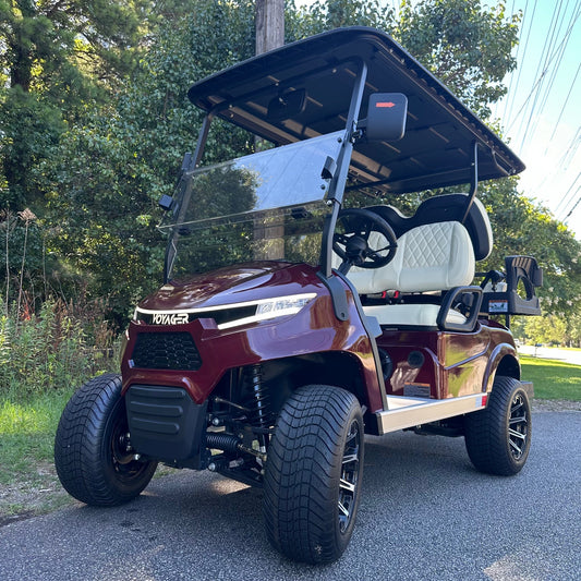 *ON SALE!* Voyager Patriot 4-Passenger 2025 72V Lithium - Canyon Crimson $12,495