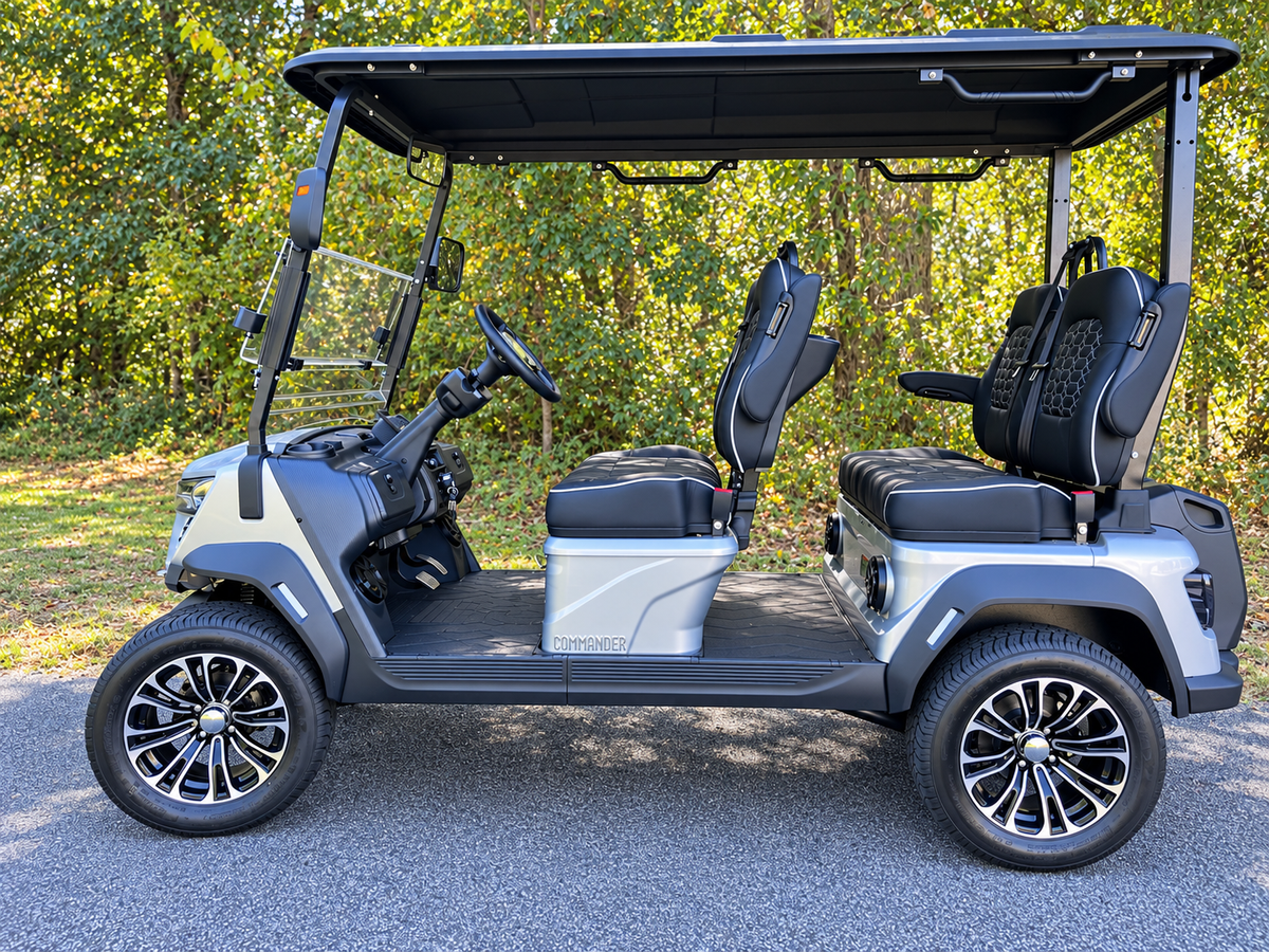 *Available for Pre-Order* Voyager Commander Forward-Facing 2026 72V Lithium -Silver Lining $12,995