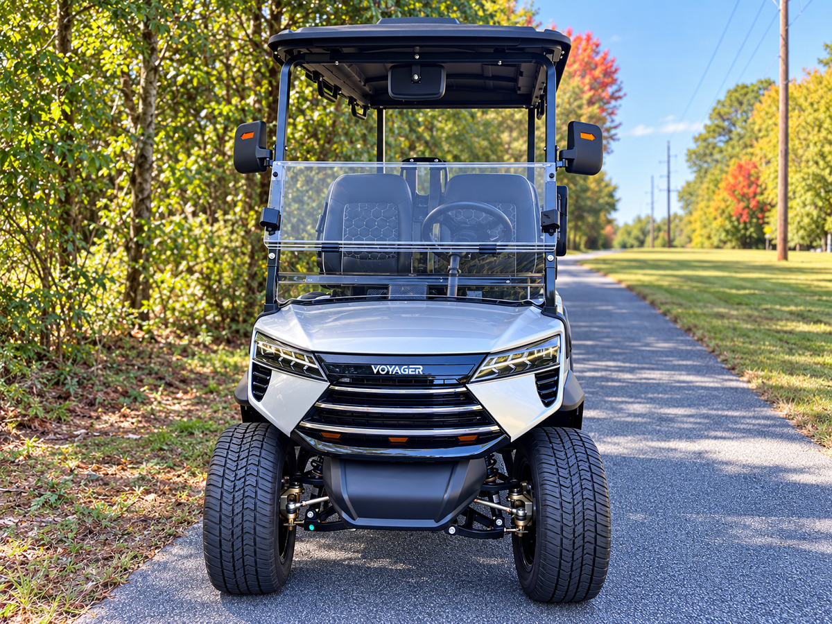 *Available for Pre-Order* Voyager Commander Forward-Facing 2026 72V Lithium -Silver Lining $12,995