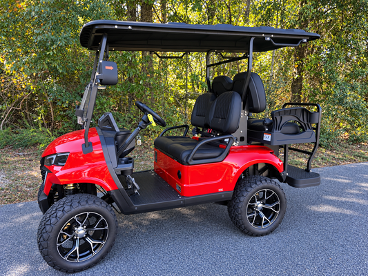 Voyager Rebel - 2024 Lifted with 72V Lithium Battery - Wildfire Red Ahead $11,500