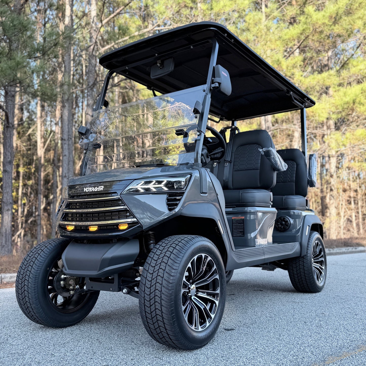 *Available for Pre-Order* Voyager Commander Forward-Facing 2026 72V Lithium - Perfect Storm $12,995