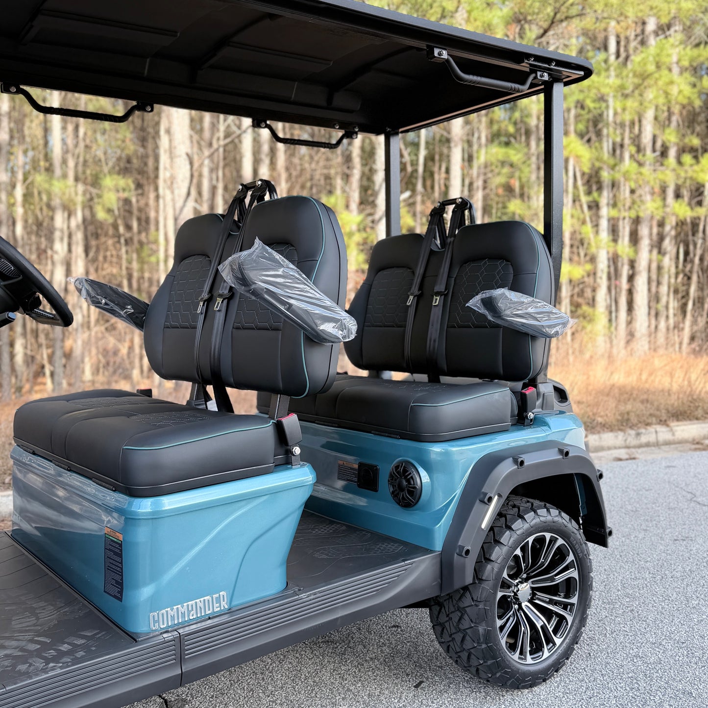 *Available for Pre-Order* Voyager Commander Forward-Facing 2026 72V Lithium - Riptide Blue $13,495