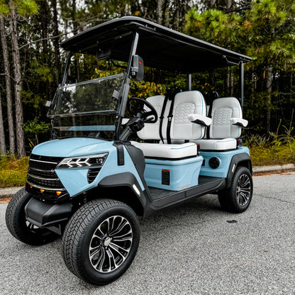 *Available for Pre-Order* Voyager Commander Forward-Facing 2026 72V Lithium - Blue Skies Ahead $13,495