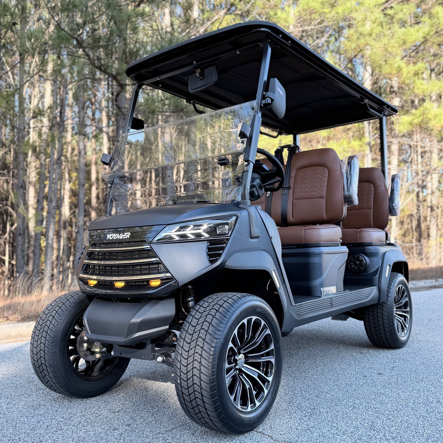 *Available for Pre-Order* Voyager Commander Forward-Facing 2026 72V Lithium - Sapphire Blue $12,995