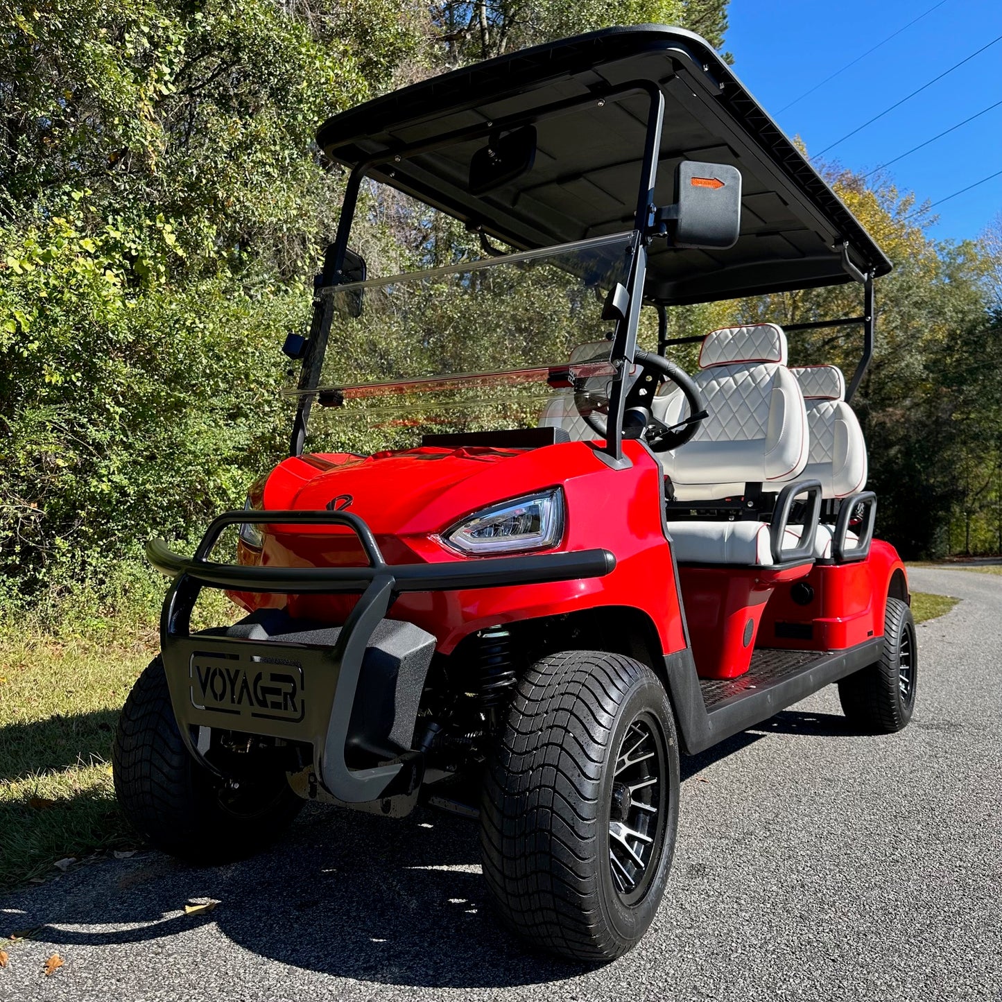 Voyager Explorer - 2025 Forward-Facing with Lithium Battery - Wildfire Red $11,995