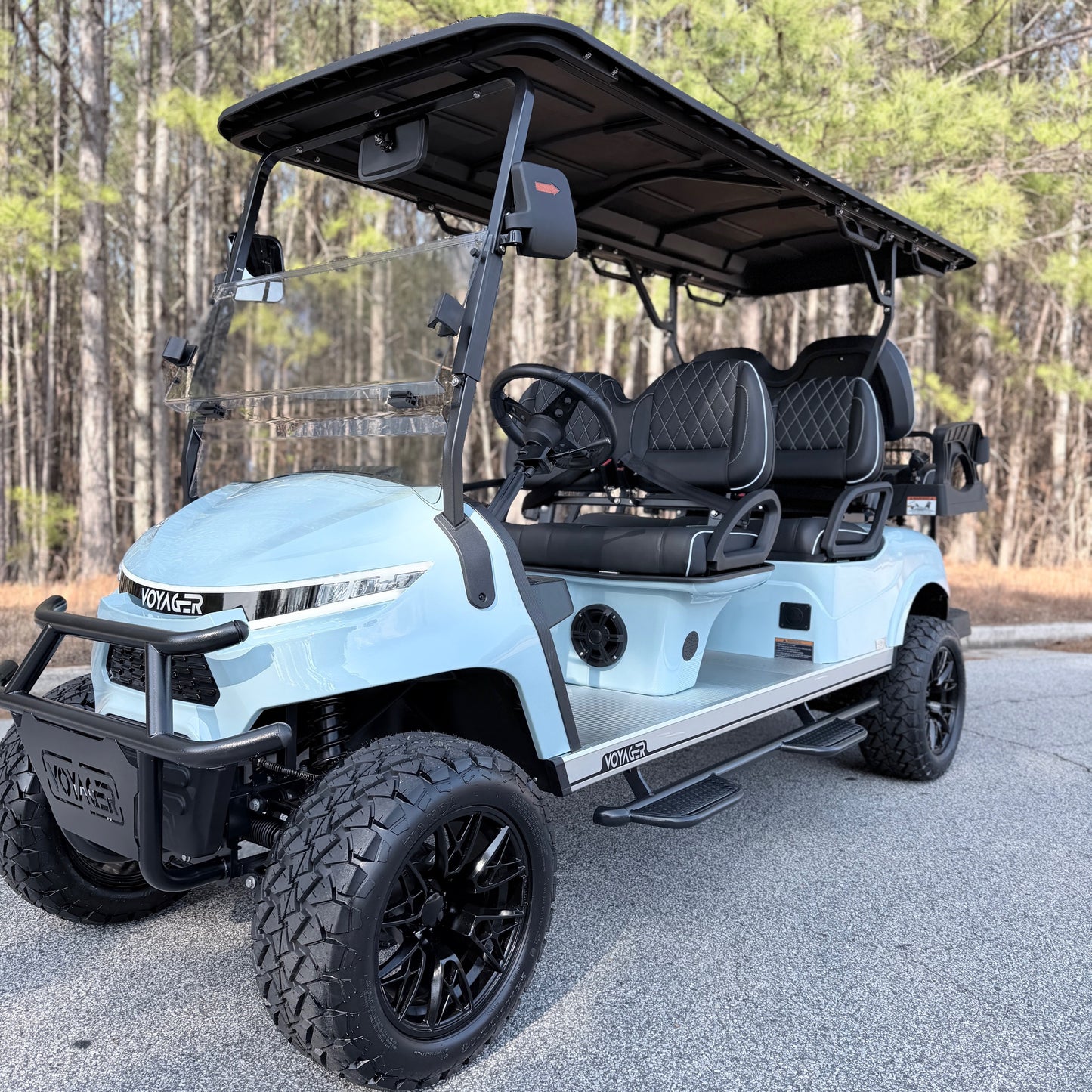 Voyager Patriot Lifted 6-Passenger w Upgrades - 2026 72V Lithium - Blue Skies Ahead $15,335