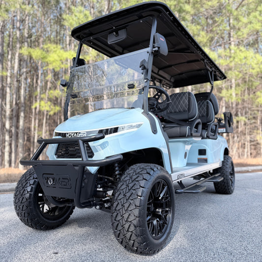 Voyager Patriot Lifted 6-Passenger w Upgrades - 2026 72V Lithium - Blue Skies Ahead $15,335