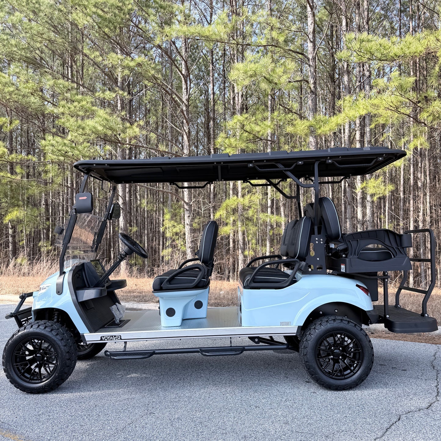 Voyager Patriot Lifted 6-Passenger w Upgrades - 2026 72V Lithium - Blue Skies Ahead $15,335