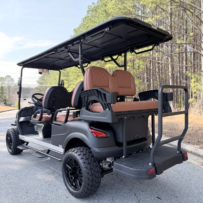 Voyager Patriot Lifted 6-Passenger w Upgrades - 2026 72V Lithium - Midnight Matte $15,335 (Copy)