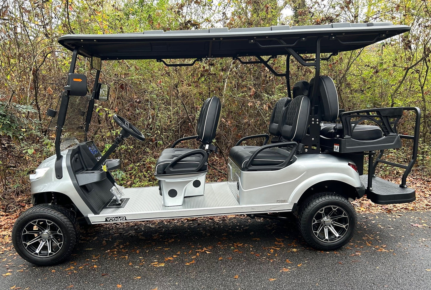 Voyager Patriot 6-Passenger 2025 72V Lithium - Silver Lining $14,245