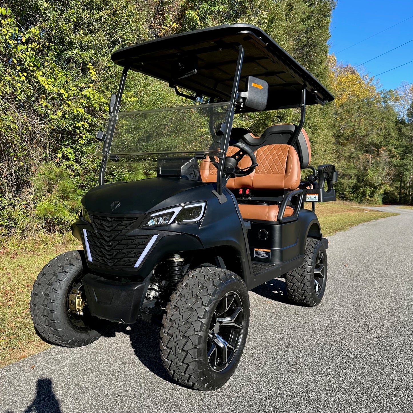 Voyager Rebel - 2025 Lifted with 72V Lithium Battery - Midnight Matte $13,395